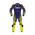Valentino Rossi 2024 Yamaha MotoGP Racing Suit – Premium Leather, CE Armor, and Flexible Design for Maximum Protection and Comfort