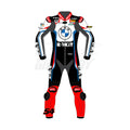 Toprak Razgatlıoğlu 2024 BMW SBK Racing Suit – Premium Leather, CE Armor, and Stretch Panels for Maximum Protection and Performance