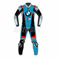 BMW M Racing Suit 2023 – Premium leather track suit designed for professional MotoGP riders, offering advanced protection and performance features for the 2023 racing season.