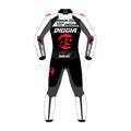 High-Performance Fabio Di Giannantonio 2023 Winter Test Racing Suit – Durable Leather, CE Armor, and Aerodynamic Fit for Pro Riders