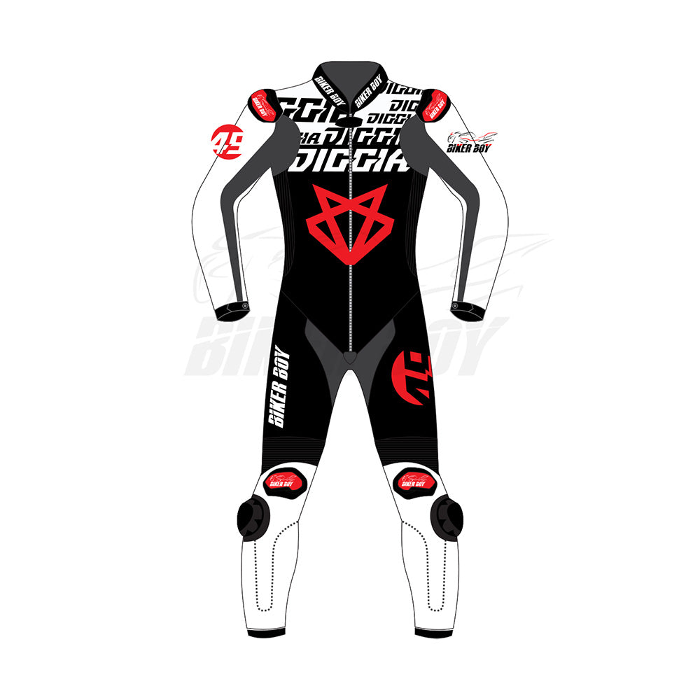 Fabio Di Giannantonio 2023 Winter Test MotoGP Suit – Premium Leather, CE Armor, and Stretch Panels for Maximum Protection and Flexibility