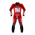 2024 Ducati MotoGP Racing Suit – Francesco Bagnaia Replica, Premium Leather Construction for Professional Track Performance