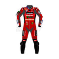 Francesco Bagnaia 2024 Ducati MotoGP Racing Suit in Premium Leather – Authentic Design, Race-Ready Protection