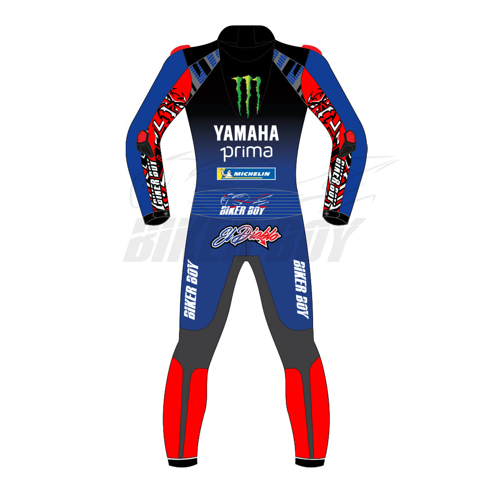 Fabio Quartararo 2025 Official MotoGP Racing Suit - Monster Energy Yamaha #20 Gear for Professional Riders