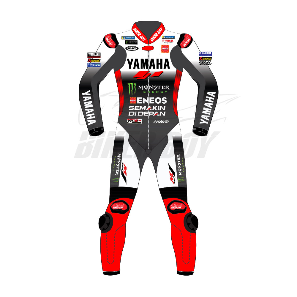 Fabio Quartararo 2025 Yamaha Monster Energy MotoGP Suit #20 - Official Racing Gear for Professional Riders