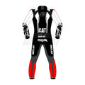 Official Jack Miller MotoGP 2024 Winter Test Leather Suit #43 - Advanced Safety and Aerodynamic Design