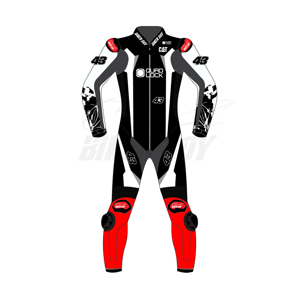 Jack Miller 2024 MotoGP Winter Test Leather Race Suit - Official #43, Premium Protection & Style
