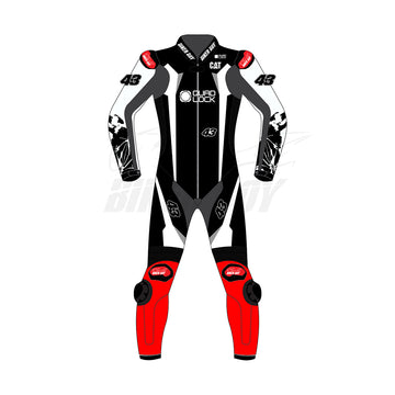 Jack Miller 2024 MotoGP Winter Test Leather Race Suit - Official #43, Premium Protection & Style