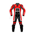 Jorge Martin Ducati Racing Suit – British GP 2024 | Premium MotoGP Leather Suit with Ducati and Pramac Branding for Professional Racing Protection