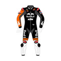 Maverick Vinales 2024 MotoGP Red Bull KTM Leather Race Suit - Official #12 with CE Armor and Aerodynamic Fit