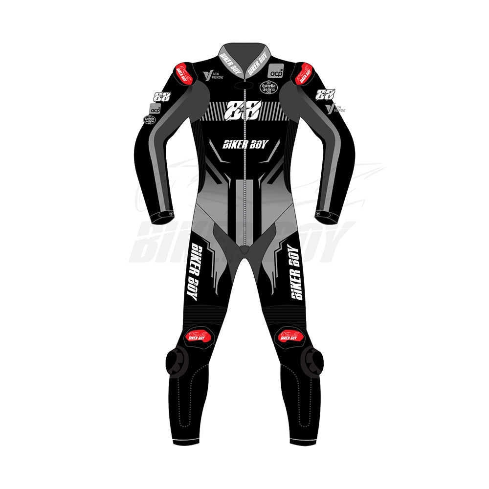 Miguel Oliveira 2024 MotoGP Winter Test Leather Race Suit - Official #88 with CE-Certified Armor and Advanced Ventilation