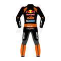 Authentic Pedro Acosta 2024 KTM MotoGP Winter Test Suit - High-Performance Leather Motorcycle Racing Suit for Men