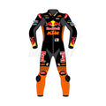Pedro Acosta 2024 KTM MotoGP Racing Suit - Professional Leather Winter Test Gear with CE Armor and Ventilation