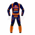 2023 Jack Miller Red Bull KTM MotoGP Racing Suit – High-performance full leather suit offering maximum safety and agility for Jack Miller during the 2023 MotoGP World Championship.