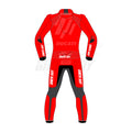 Authentic Marc Marquez 2024 Ducati MotoGP Racing Suit - High-Performance Leather Suit with CE Armor for Track and Winter Tests