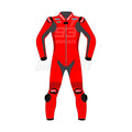 Marc Marquez 2024 Ducati MotoGP Winter Test Racing Suit - Official #93 with CE Armor and Premium Leather Protection