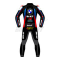 Authentic Toprak Razgatlioglu 2025 BMW ROKiT SBK Racing Suit - High-Performance Leather Racing Suit with CE Armor for Pro Riders