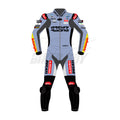 Alex Marquez inspired Gresini Ducati 2025 MotoGP racing suit front view with aerodynamic race fit