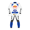 Authentic Brad Binder British GP 2024 Red Bull KTM MotoGP suit - high-quality leather, impact protection, and performance fit for track racing