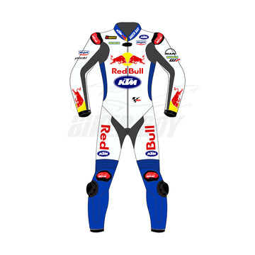 Brad Binder 2024 MotoGP racing suit - Red Bull KTM British GP edition with premium leather and race protection for professional riders