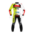 High-Performance Fabio Di Giannantonio 2024 VR46 Racing Suit – Durable Leather, CE Armor, and Aerodynamic Fit for Professional Riders