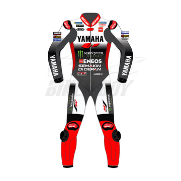 Fabio Quartararo 2025 Yamaha Monster Energy MotoGP Suit - Official Racing Gear for Professional Riders