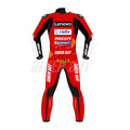 Red Ducati Lenovo MotoGP Race Suit Worn by Jack Miller in 2022 Jerez GP – Custom Fit CE Certified Motorcycle Racing Leather