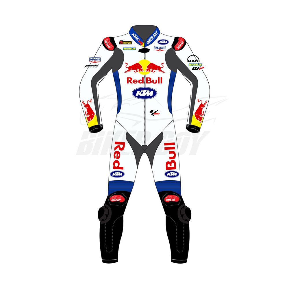 Jack Miller KTM Racing Suit – British GP 2024 Edition | Professional MotoGP Leather Suit for Track Racing and Enthusiasts