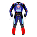 Jonathan Rea Yamaha WorldSBK 2025 Leather Race Suit Premium Motorcycle Racing Gear Replica for Track and Street Riding