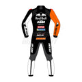 Maverick Vinales KTM Winter Test 2024 Leather Racing Suit Premium Motorcycle Riding Leathers with CE Protection for Track Days and Street Riding