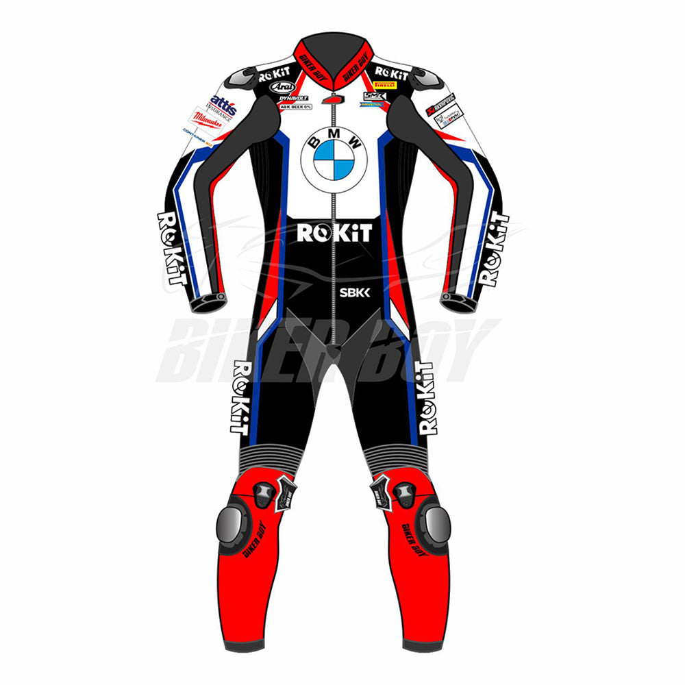 Michael van der Mark 2023 BMW WSBK Racing Suit – Premium gear designed for top-tier performance, offering superior protection and comfort for Michael van der Mark in the 2023 World Superbike Championship.