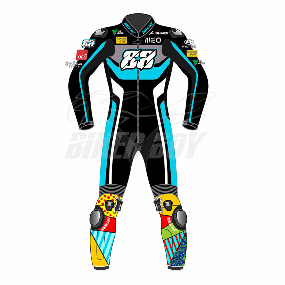 Miguel Oliveira 2023 Winter Test MotoGP Racing Suit – Premium full leather suit designed for top protection and performance, crafted for Miguel Oliveira during the 2023 MotoGP winter testing sessions.