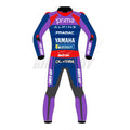 Miguel Oliveira Yamaha Prima MotoGP 2025 Leather Racing Suit Premium Motorcycle Riding Leathers with CE Protection for Track and Street Riding