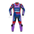 Miguel Oliveira 2025 Yamaha Prima Suit Premium MotoGP Leather Racing Suit Genuine Cowhide Motorcycle Race Suit with CE Armor and Yamaha Prima Replica Design