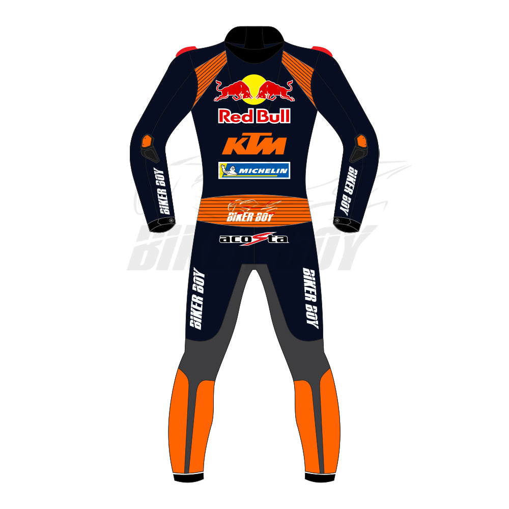 2025 Pedro Acosta KTM Red Bull MotoGP Racing Suit - Official Leather Gear for High-Performance Riders