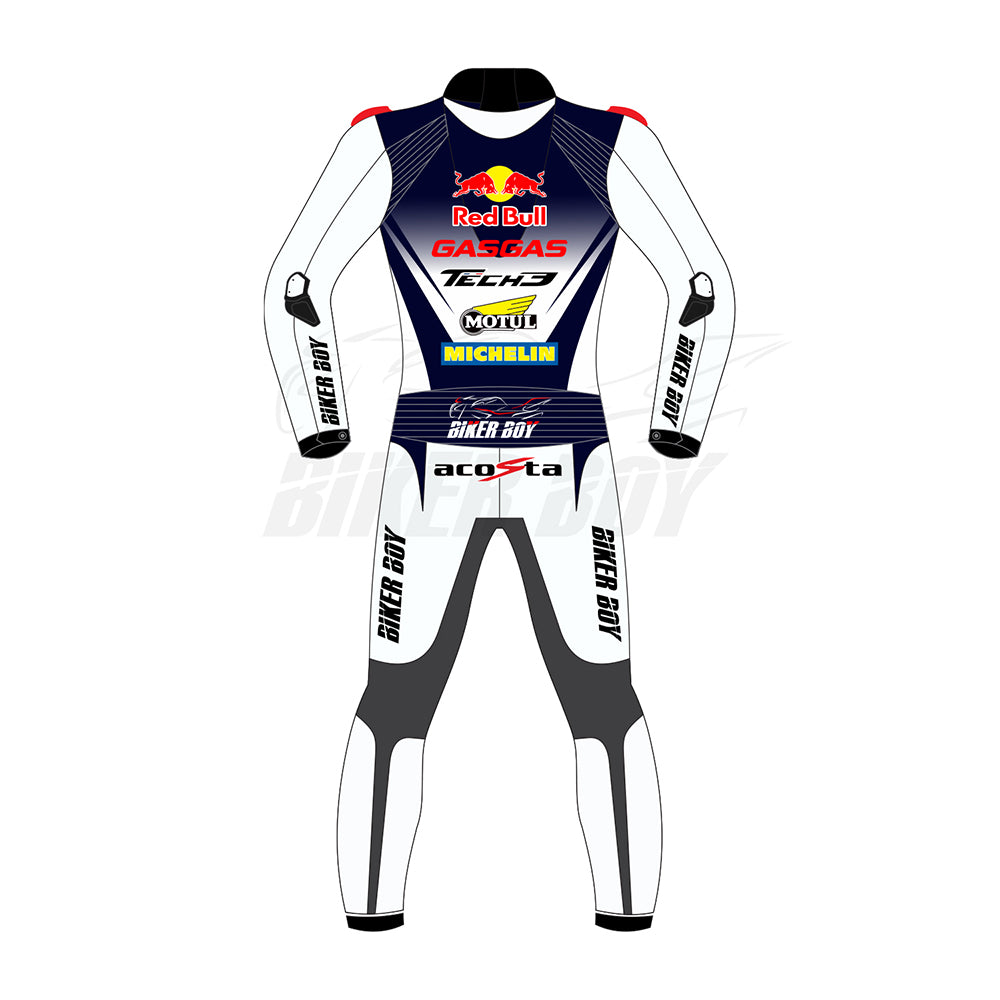 Pedro Acosta Red Bull GasGas Racing Suit – British GP 2024 | Premium MotoGP Leather Suit for Professional Racing Protection and Performance