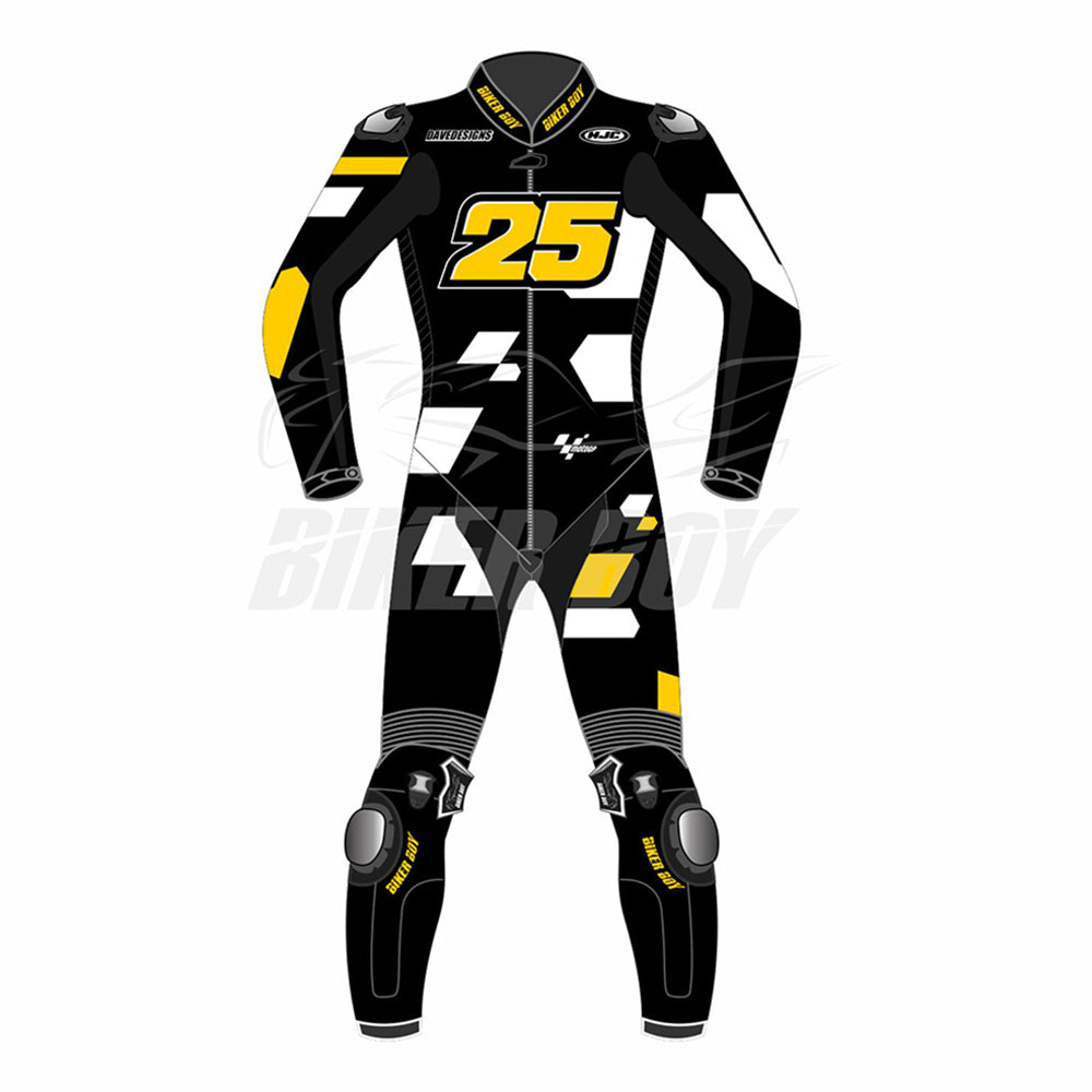 Raúl Fernández 2023 Aprilia MotoGP Suit – Official winter test racing gear worn by Raúl Fernández during the 2023 MotoGP season, offering unmatched protection and performance for high-speed testing.